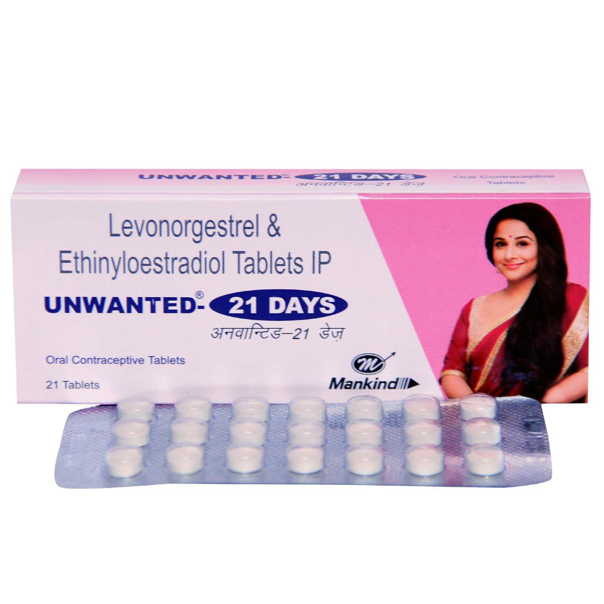 Unwanted-21 Days Tablet 21's, Pack of 1 Tablet Unwanted-21 Days Tablet 21's, Pack of 1 Tablet