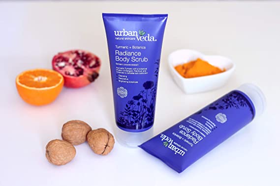 Urban Veda Radiance Turmeric Body Scrub 200 ml | Ayurvedic Turmeric With Infusion Of Coriander, Marigold & Patchouli | Cleanses, Brightens, Revitalises Lack Lustre Skin, Pack of 1 Urban Veda Radiance Turmeric Body Scrub 200 ml | Ayurvedic Turmeric With Infusion Of Coriander, Marigold & Patchouli | Cleanses, Brightens, Revitalises Lack Lustre Skin, Pack of 1