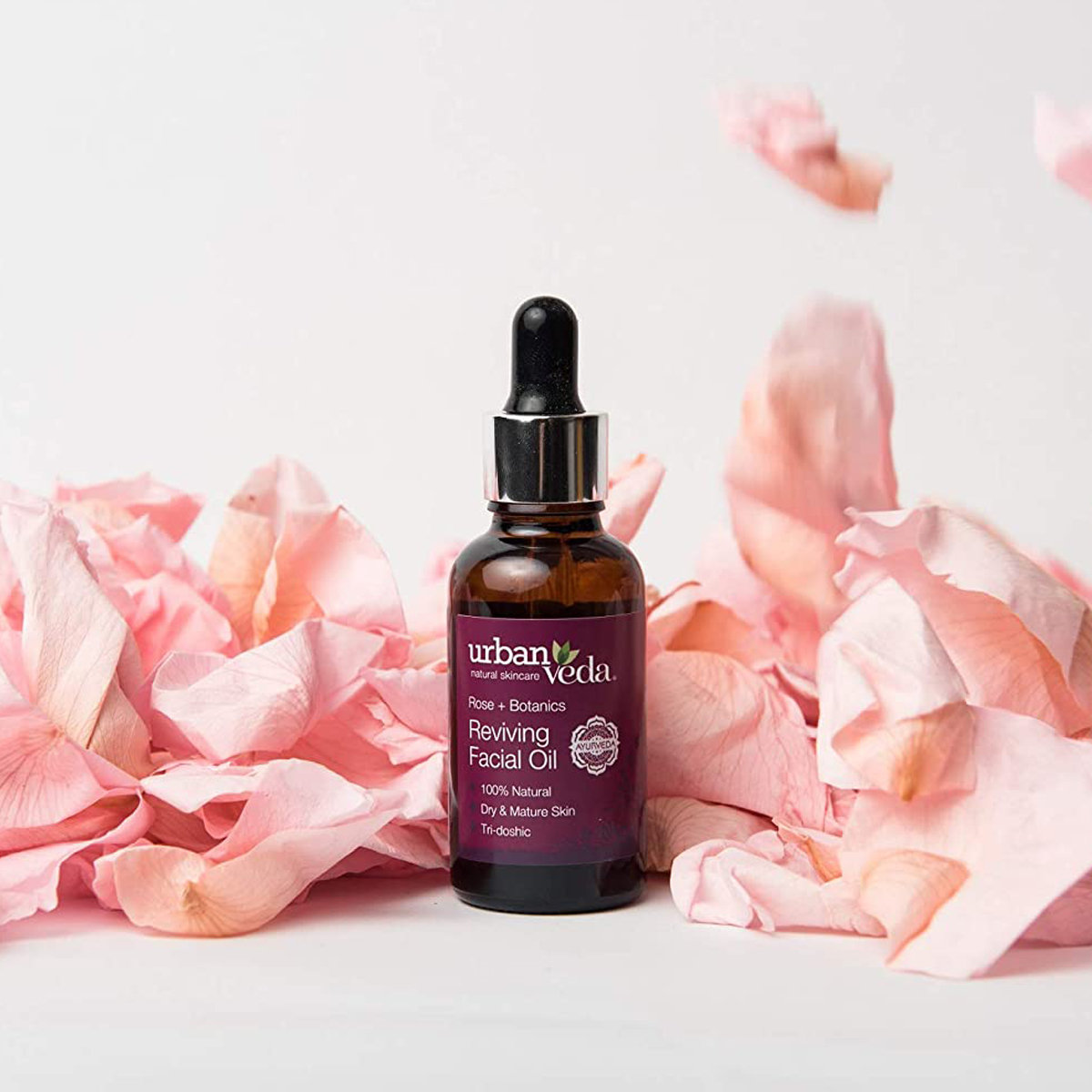 Urbanveda Reviving Facial Oil 30 ml | 100% Natural | Intense Revitalisation | For Dry And Mature Skin, Pack of 1 Urbanveda Reviving Facial Oil 30 ml | 100% Natural | Intense Revitalisation | For Dry And Mature Skin, Pack of 1