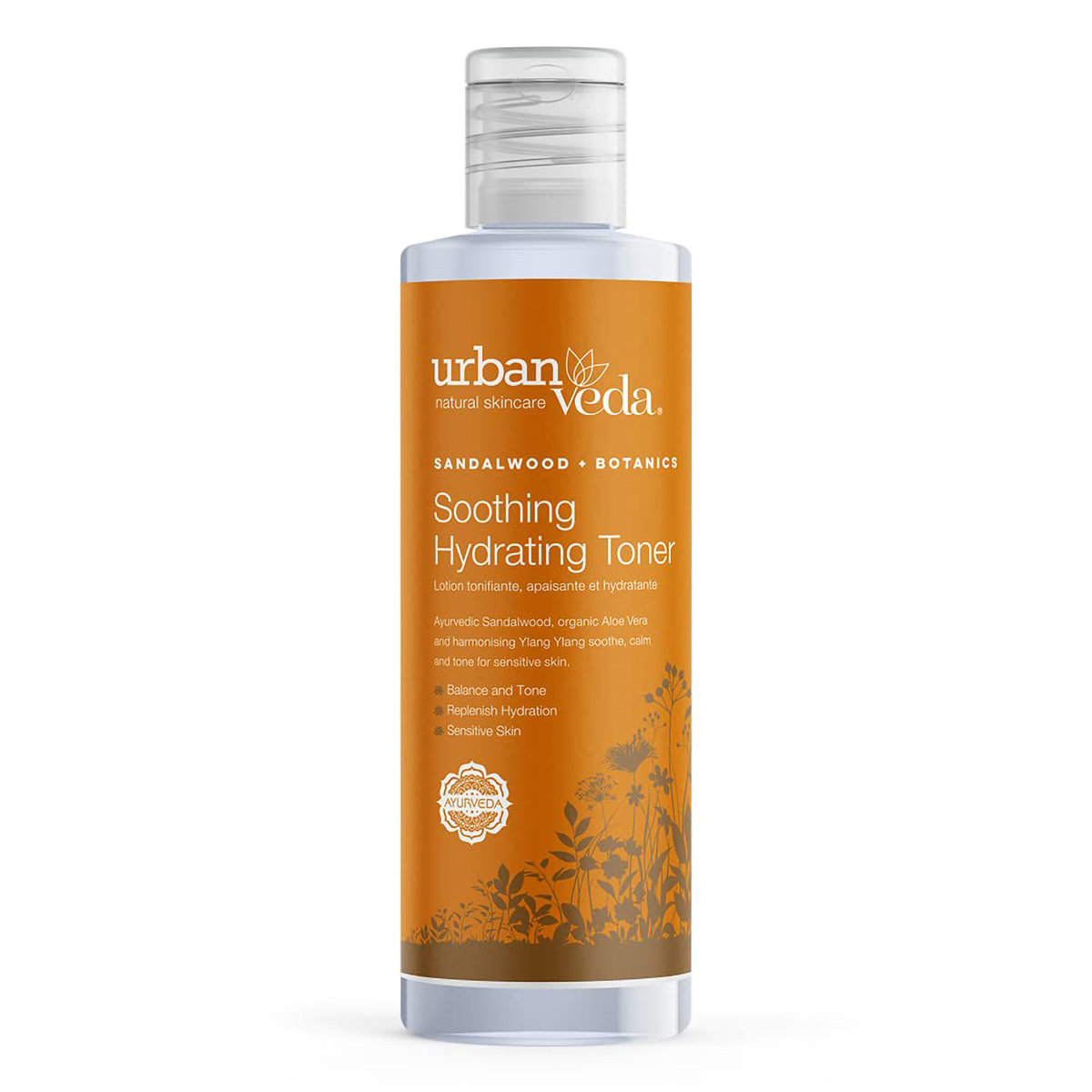 Urban Veda Soothing Hydrating Toner 150ml | Sandalwood, Aloe Vera, Ylang Ylang | Brightens Skin Tone | Replenish Hydration | For Sensitive Skin, Pack of 1 Urban Veda Soothing Hydrating Toner 150ml | Sandalwood, Aloe Vera, Ylang Ylang | Brightens Skin Tone | Replenish Hydration | For Sensitive Skin, Pack of 1