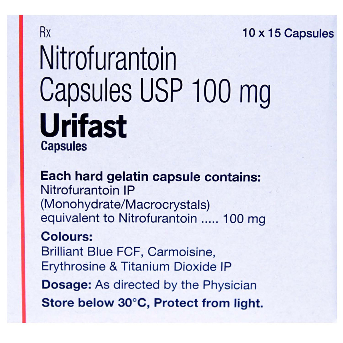 Urifast Capsule 15's, Pack of 15 CAPSULES Urifast Capsule 15's, Pack of 15 CAPSULES