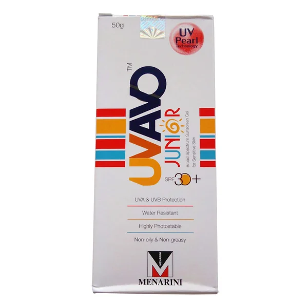 Uvavo Junior 50Gm Spf 30+ Sunscreen Gel, Pack of 1