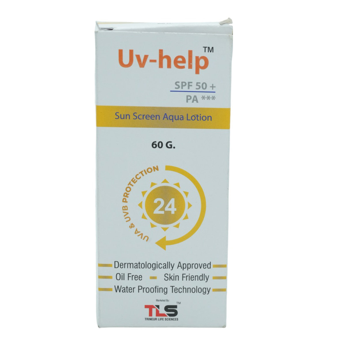 UV-Help Aqua SPF 50+ Lotion 60 gm, Pack of 1 UV-Help Aqua SPF 50+ Lotion 60 gm, Pack of 1