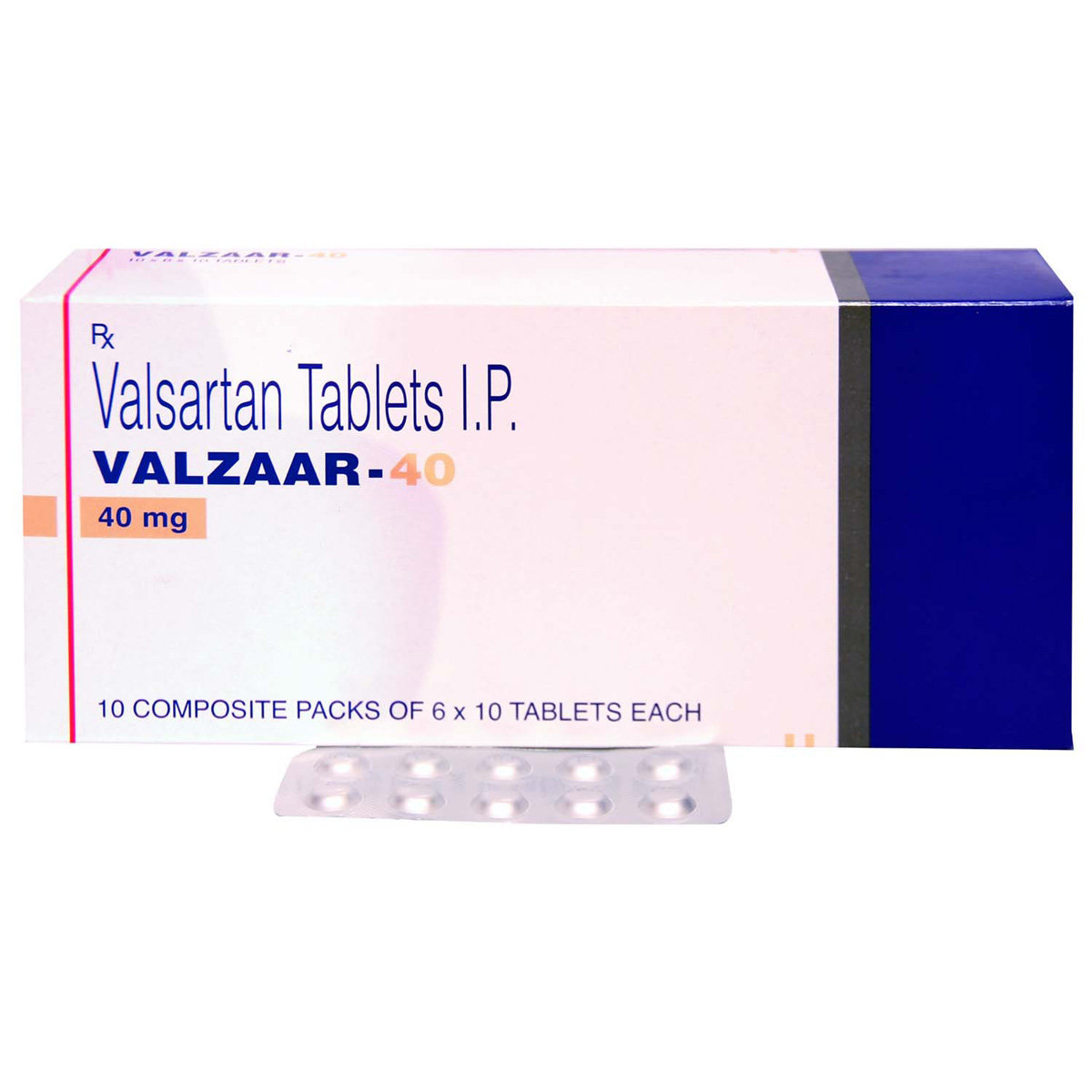 Valzaar 40 Tablet 10's, Pack of 10 TABLETS Valzaar 40 Tablet 10's, Pack of 10 TABLETS
