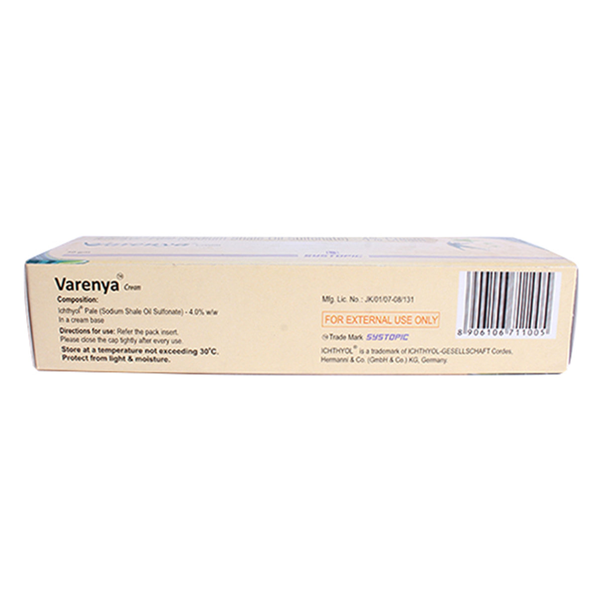 Varenya Cream 30gm, Pack of 1 OINTMENT Varenya Cream 30gm, Pack of 1 OINTMENT