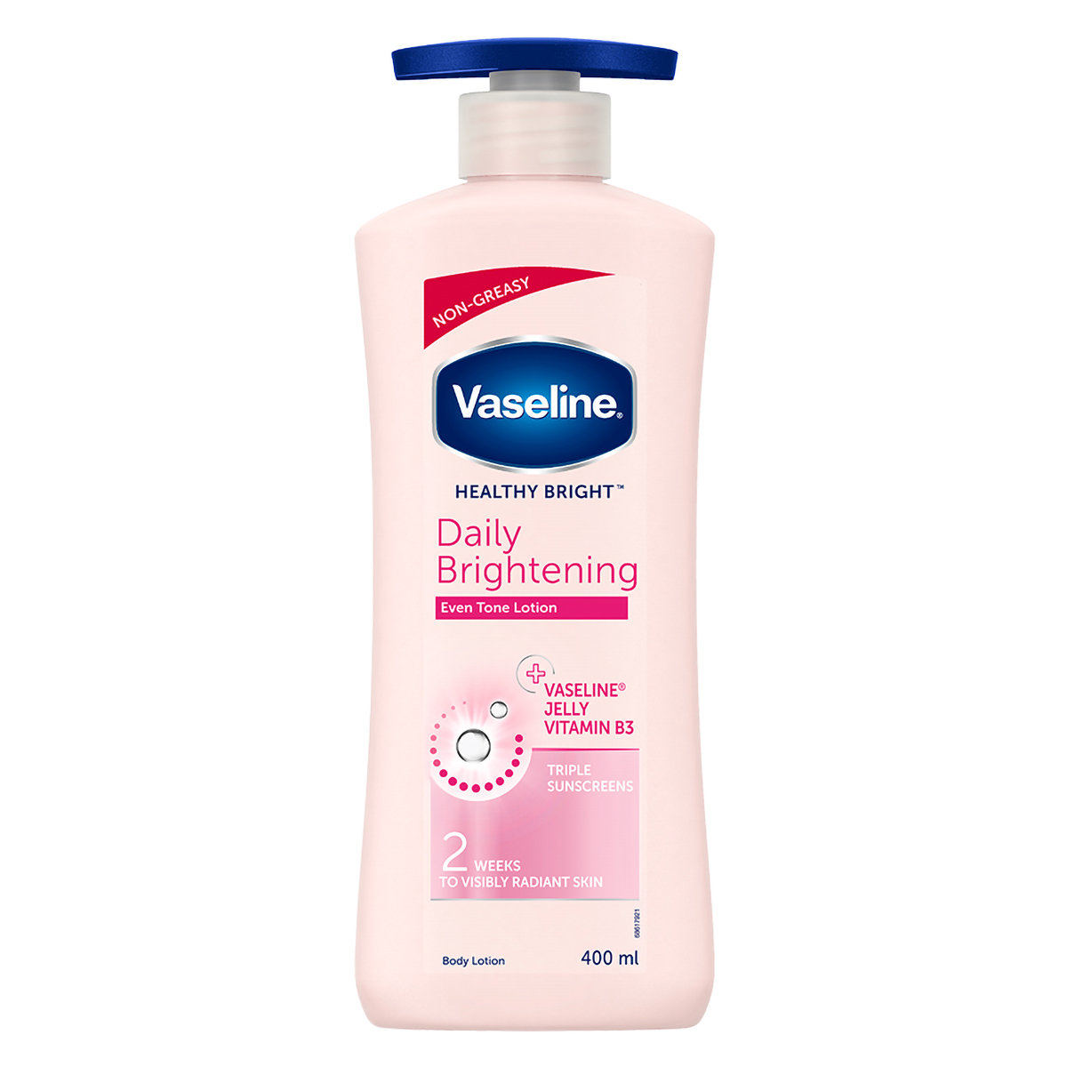 Vaseline Healthy Bright Daily Brightening Body Lotion, 400 ml, Pack of 1 Vaseline Healthy Bright Daily Brightening Body Lotion, 400 ml, Pack of 1