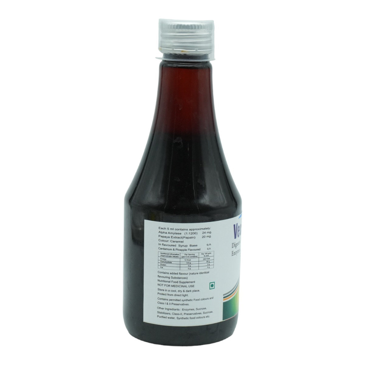 Vecozyme Cardamom & Pineapple Flavour Liquid 200 ml, Pack of 1 Liquid Vecozyme Cardamom & Pineapple Flavour Liquid 200 ml, Pack of 1 Liquid