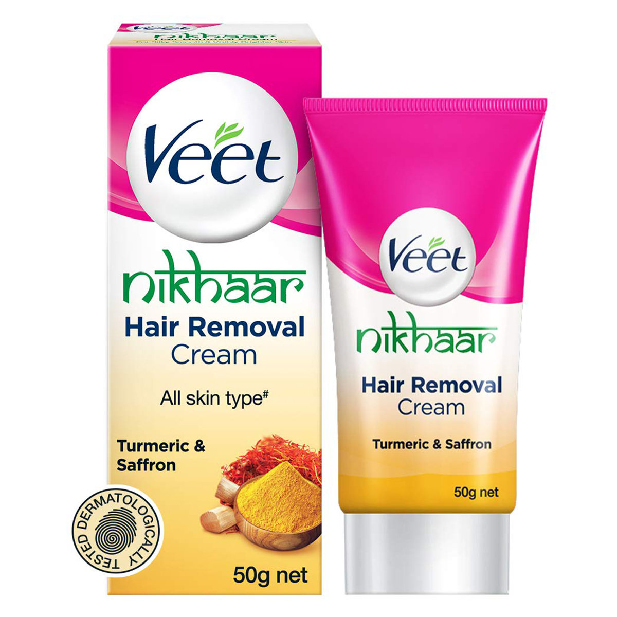 Veet Nikhaar Hair Removal Cream, 50 gm, Pack of 1 Veet Nikhaar Hair Removal Cream, 50 gm, Pack of 1