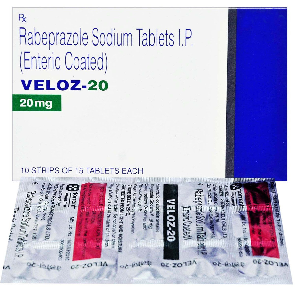 Veloz-20 Tablet 15's, Pack of 15 TABLETS Veloz-20 Tablet 15's, Pack of 15 TABLETS