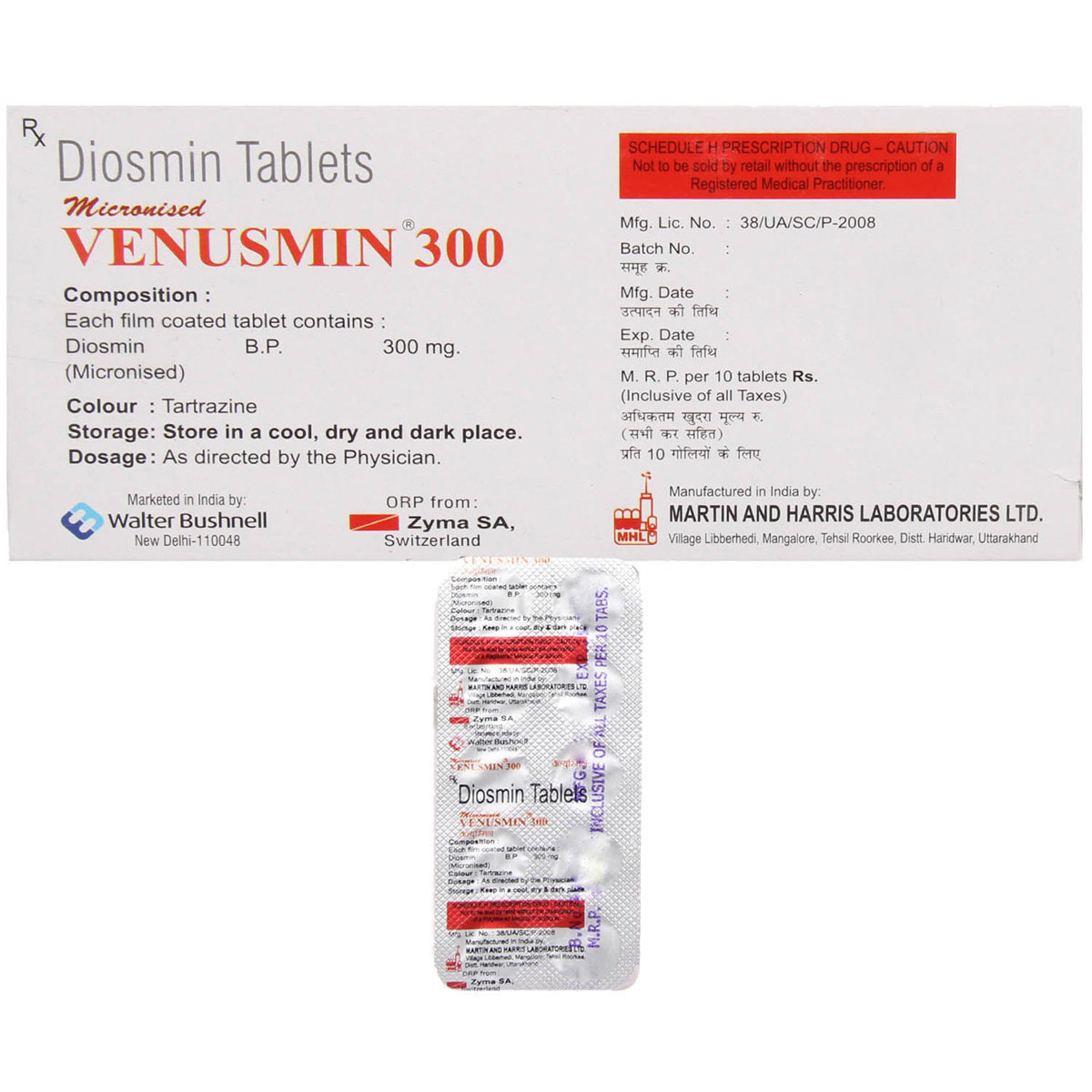 Venusmin 300 Tablet 10's, Pack of 10 TABLETS Venusmin 300 Tablet 10's, Pack of 10 TABLETS