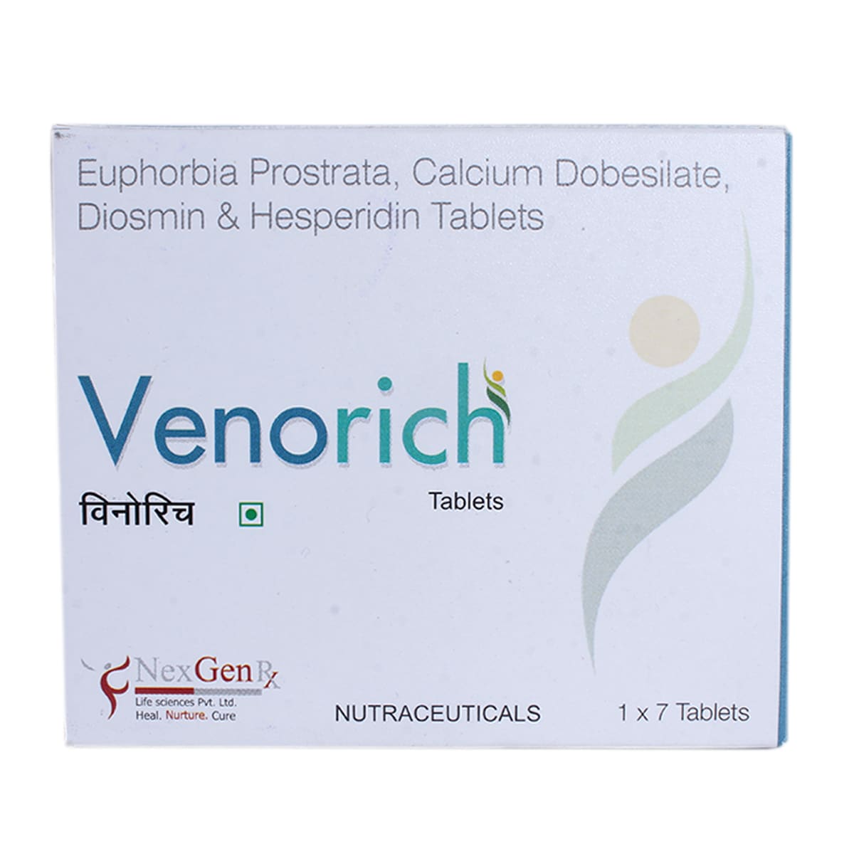 Venorich Tablet 7's, Pack of 7 TabletS Venorich Tablet 7's, Pack of 7 TabletS