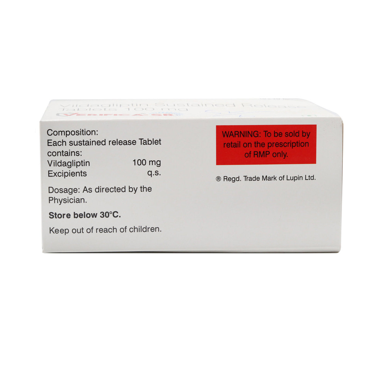 Verifica-SR 100 Tablet 10's, Pack of 10 TABLETS Verifica-SR 100 Tablet 10's, Pack of 10 TABLETS