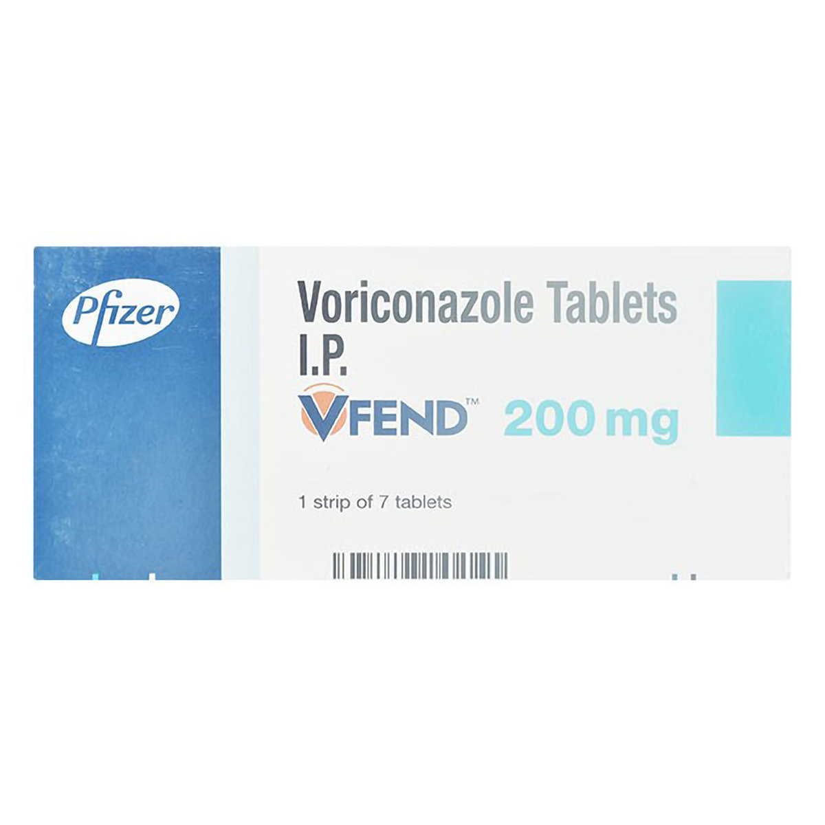 Vfend 200 Tablet 7's, Pack of 7 TABLETS Vfend 200 Tablet 7's, Pack of 7 TABLETS