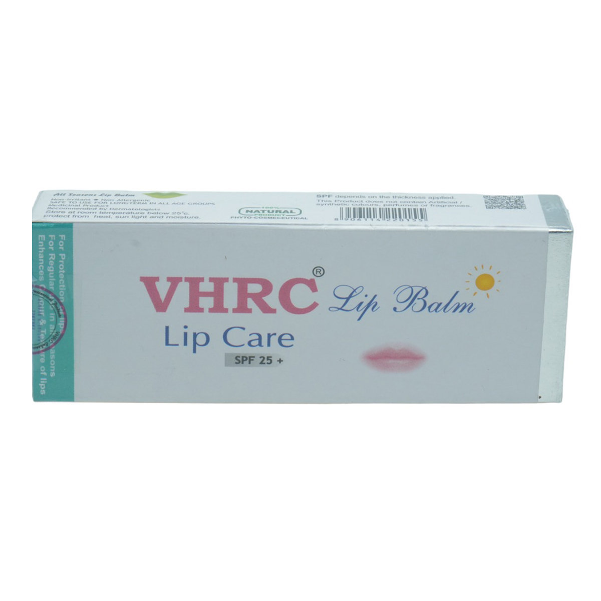 VHRC SPF 25+ Lipcare Lip Balm 10 gm, Pack of 1 VHRC SPF 25+ Lipcare Lip Balm 10 gm, Pack of 1