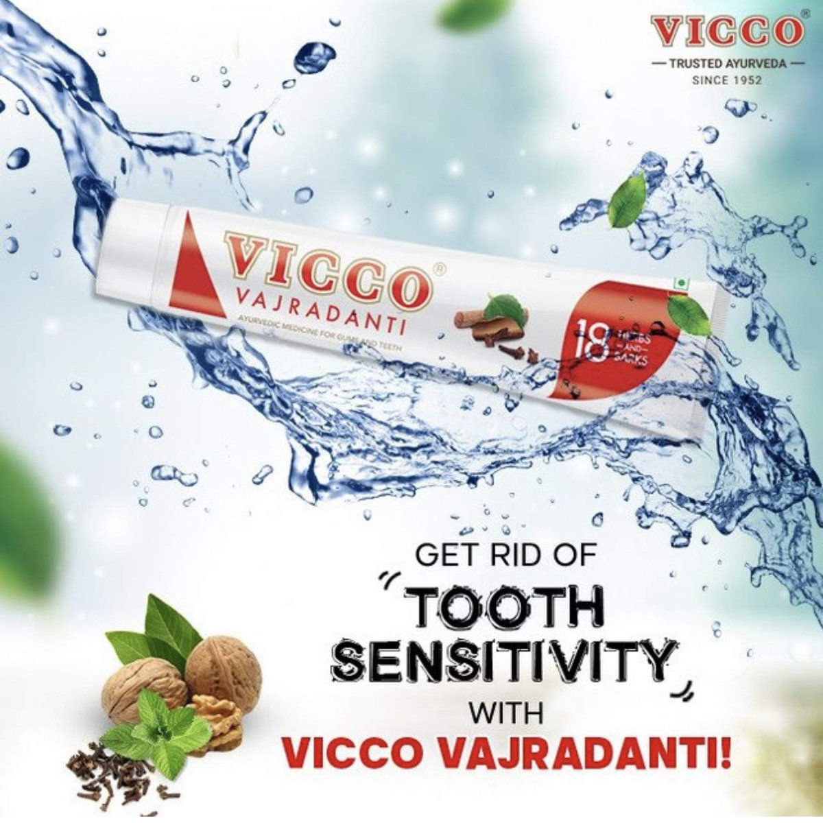 Vicco Vajradanti Ayurvedic Toothpaste, 150 gm, Pack of 1 Vicco Vajradanti Ayurvedic Toothpaste, 150 gm, Pack of 1