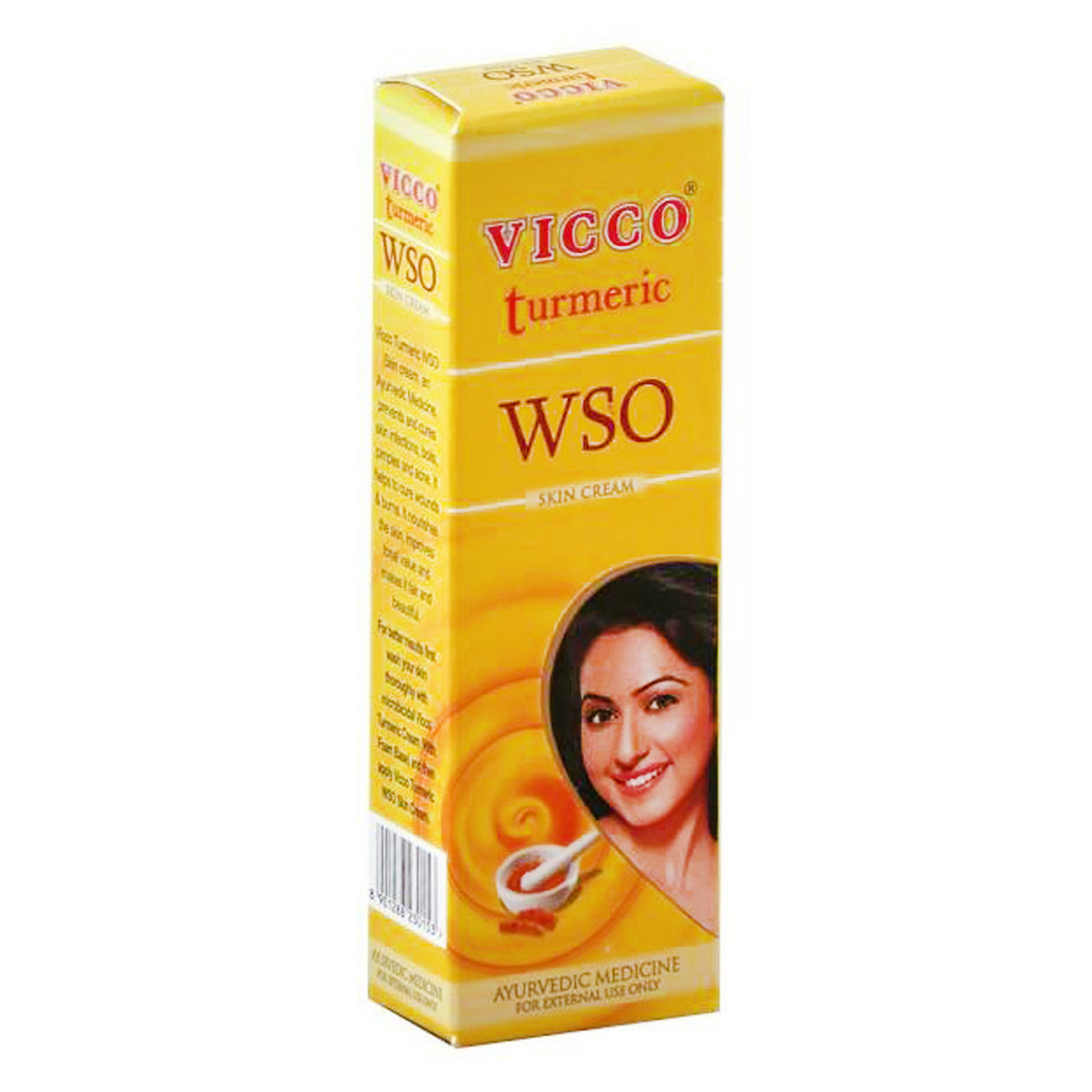Vicco Turmeric WSO Skin Cream 15 gm | For Skin Infections, Boils, Wounds, Pimple & Acne | Ayurvedic Cream, Pack of 1 Vicco Turmeric WSO Skin Cream 15 gm | For Skin Infections, Boils, Wounds, Pimple & Acne | Ayurvedic Cream, Pack of 1