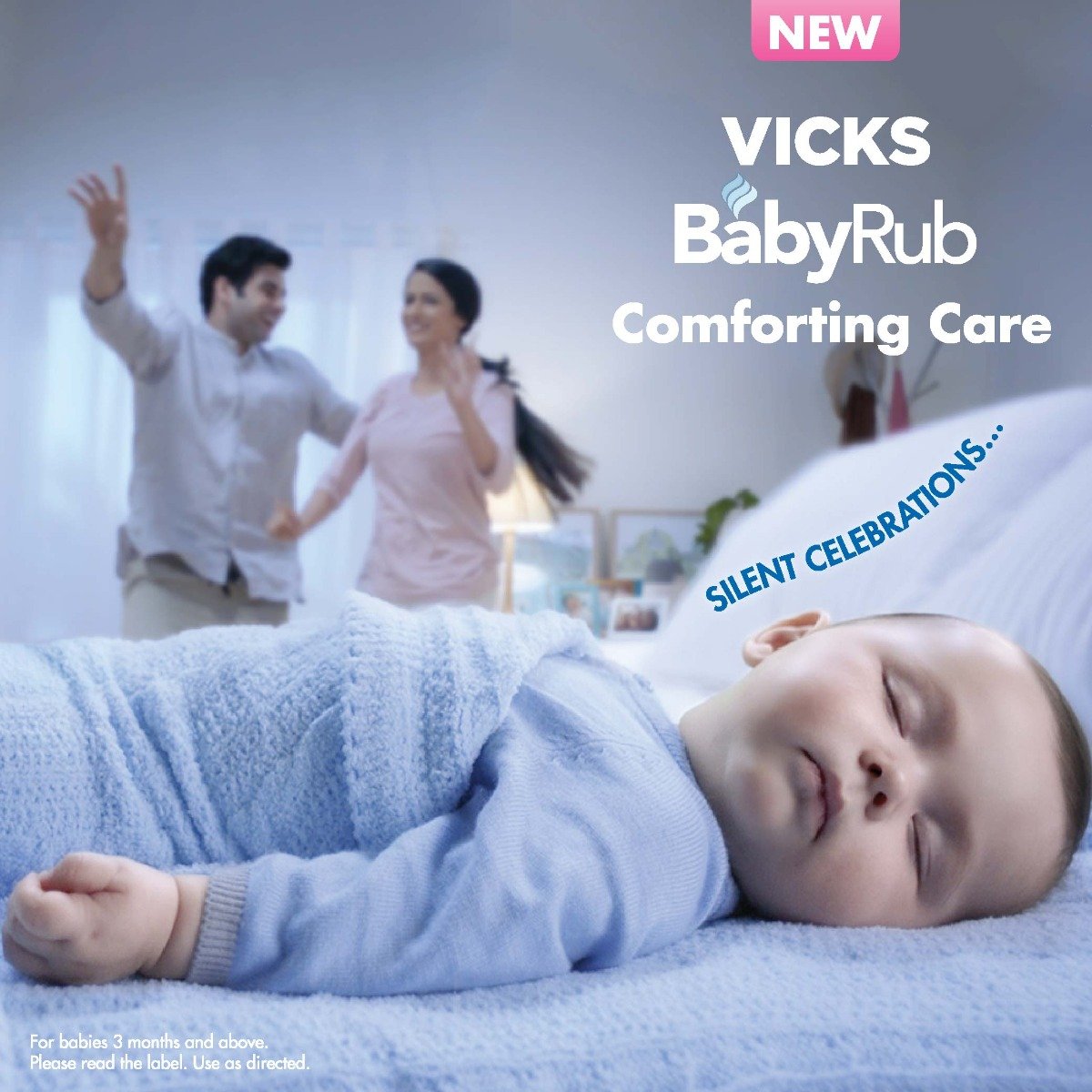 Vicks Baby Rub Balm, 50 ml, Pack of 1 Vicks Baby Rub Balm, 50 ml, Pack of 1