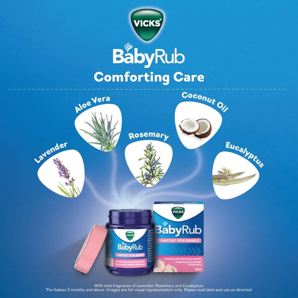 Vicks Baby Rub Balm, 25 ml, Pack of 1 Vicks Baby Rub Balm, 25 ml, Pack of 1