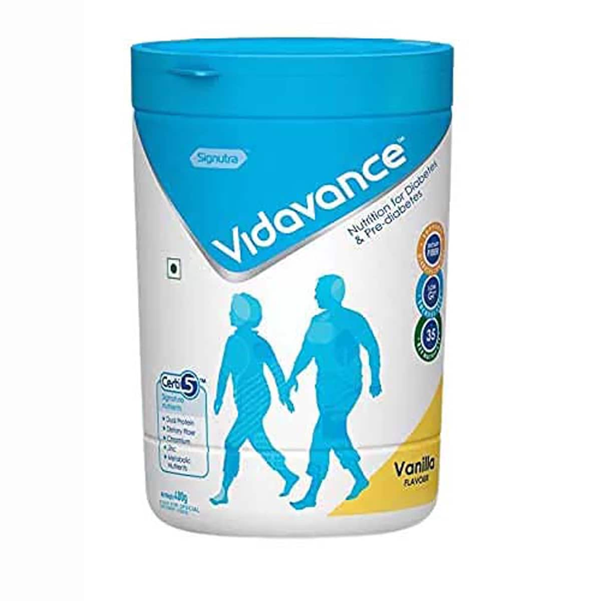Vidavance Vanilla Powder 400 gm, Pack of 1 Vidavance Vanilla Powder 400 gm, Pack of 1