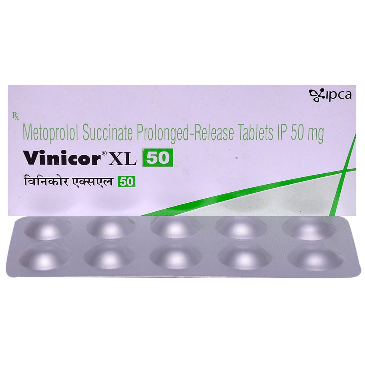 Vinicor XL 50 Tablet 10's, Pack of 10 TABLETS Vinicor XL 50 Tablet 10's, Pack of 10 TABLETS