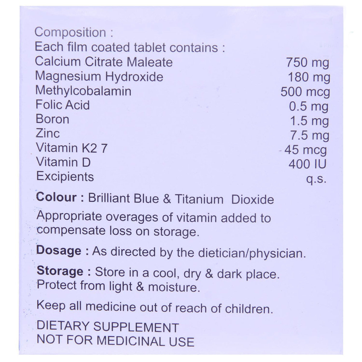 Vircal-M Tablet 15's, Pack of 15 TABLETS Vircal-M Tablet 15's, Pack of 15 TABLETS