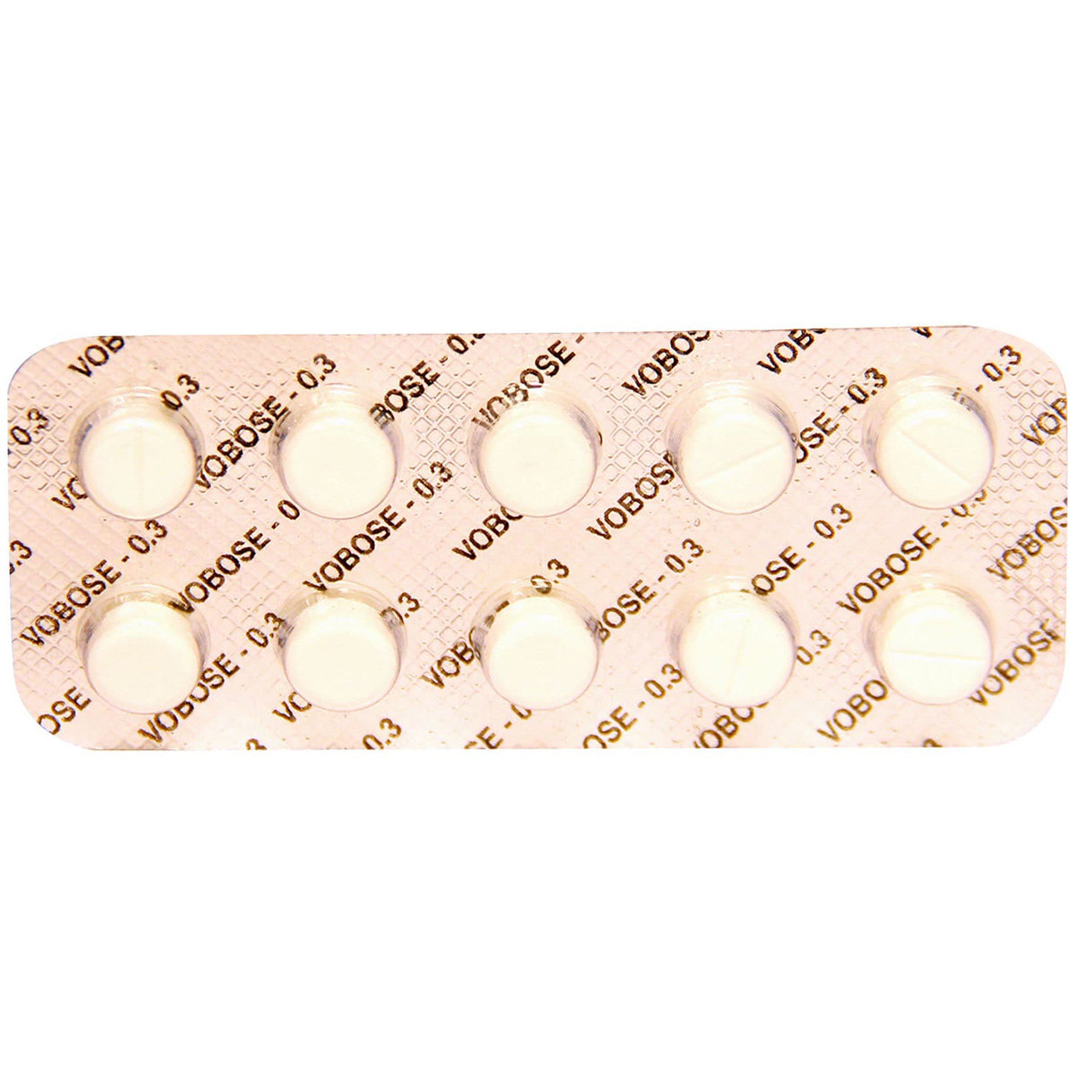 Vobose-0.3 Tablet 10's, Pack of 10 TABLETS Vobose-0.3 Tablet 10's, Pack of 10 TABLETS