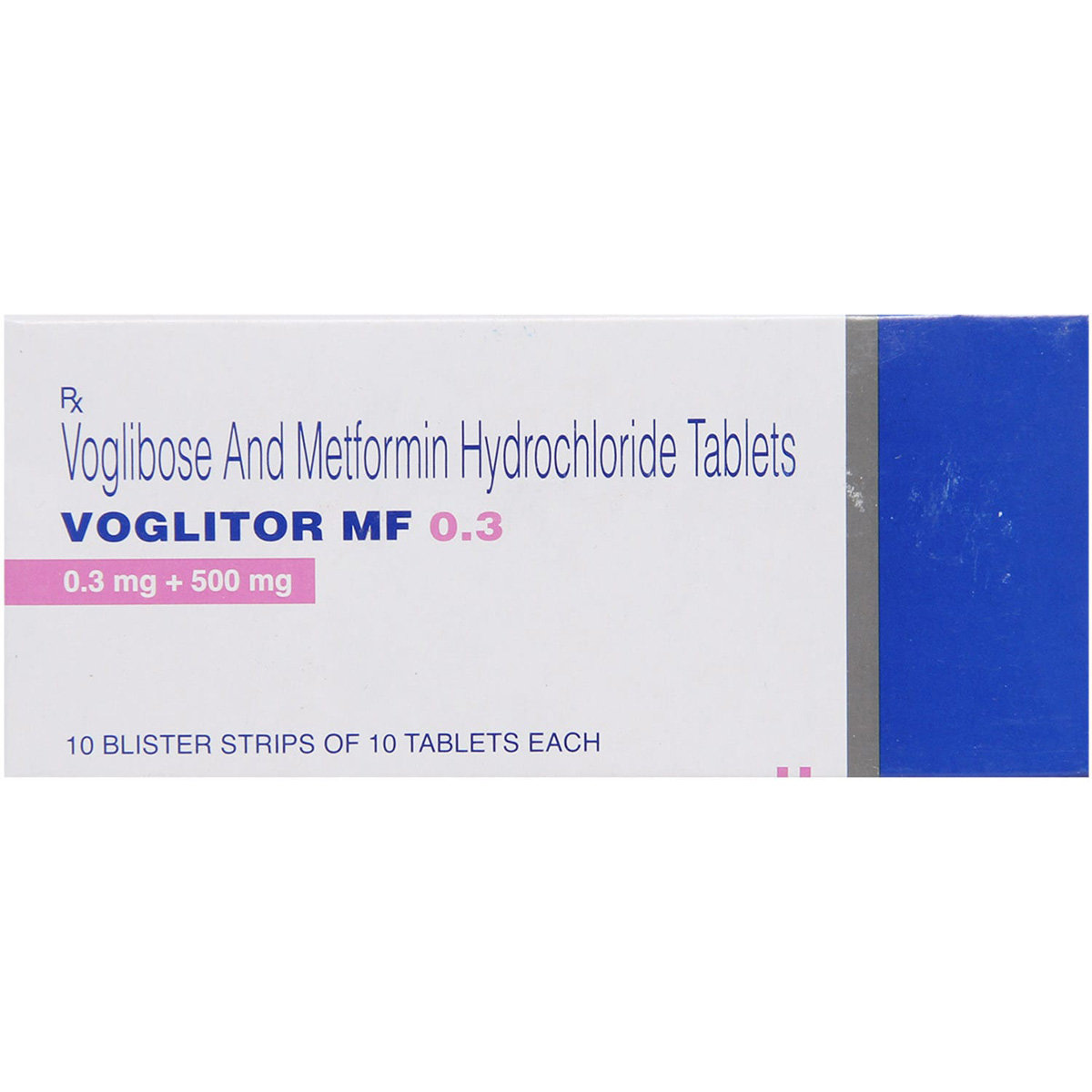 Voglitor MF 0.3 Tablet 10's, Pack of 10 Voglitor MF 0.3 Tablet 10's, Pack of 10