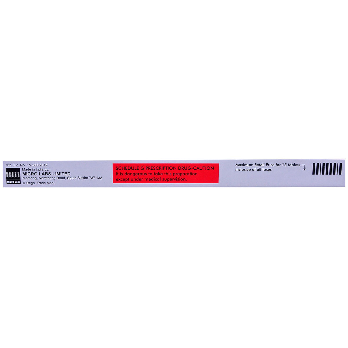 Voglinorm-GM1 Tablet 15's, Pack of 15 TABLETS Voglinorm-GM1 Tablet 15's, Pack of 15 TABLETS