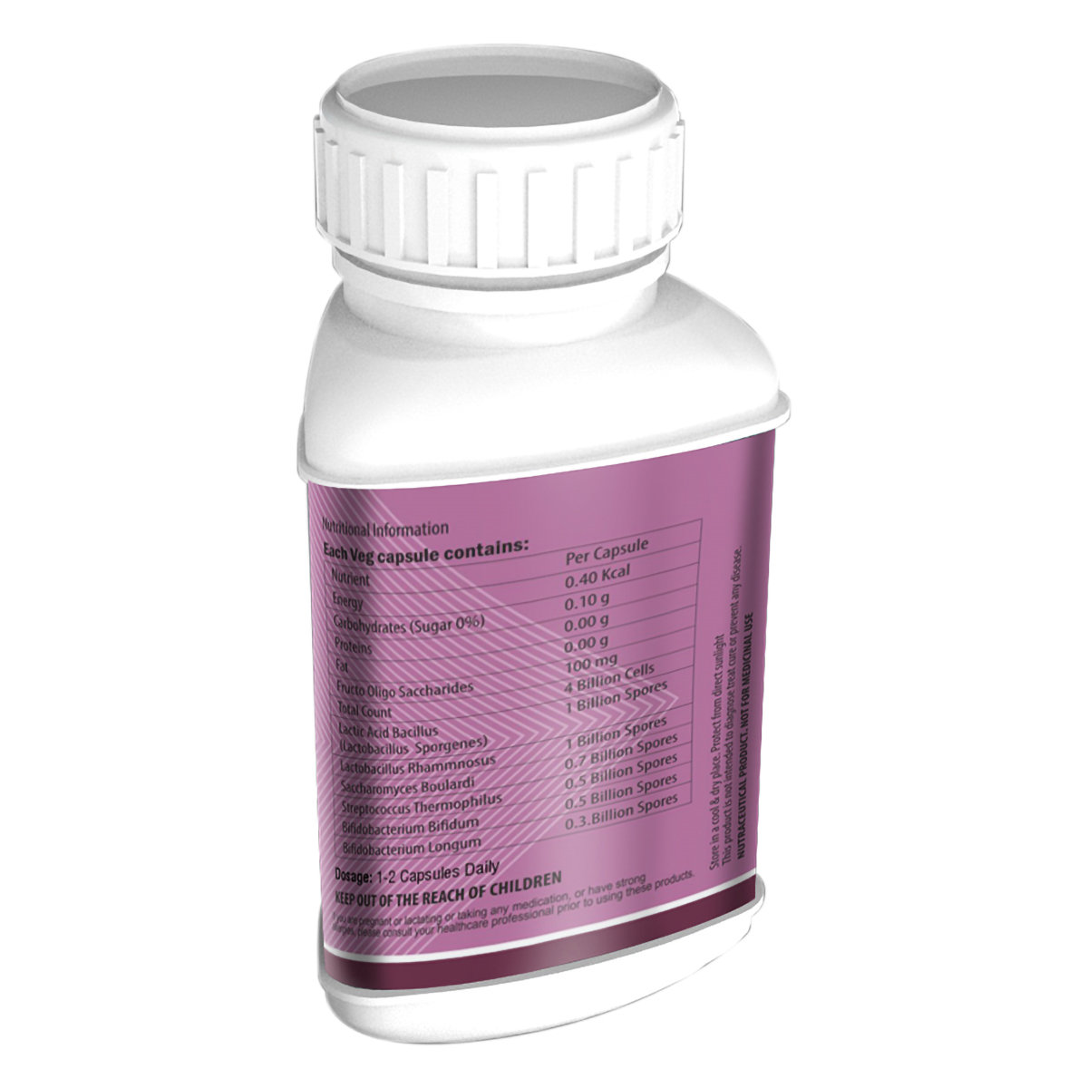 Vogue Wellness Pre & Probiotics, 60 Capsules, Pack of 1 Vogue Wellness Pre & Probiotics, 60 Capsules, Pack of 1