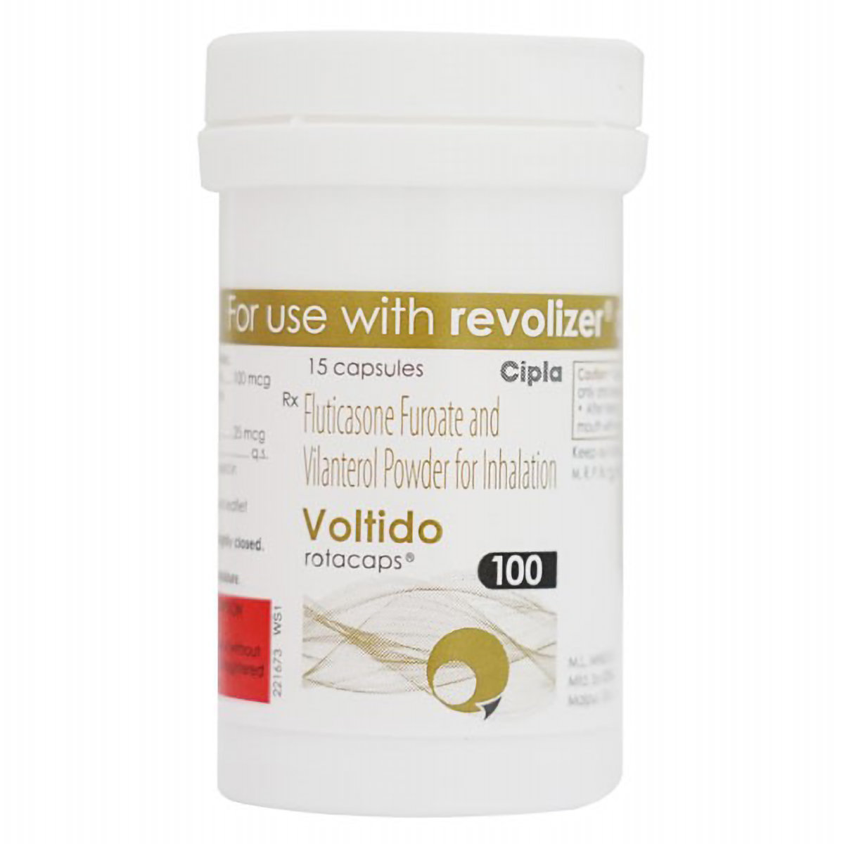 Voltido 100 Rotacaps 15's, Pack of 1 Voltido 100 Rotacaps 15's, Pack of 1
