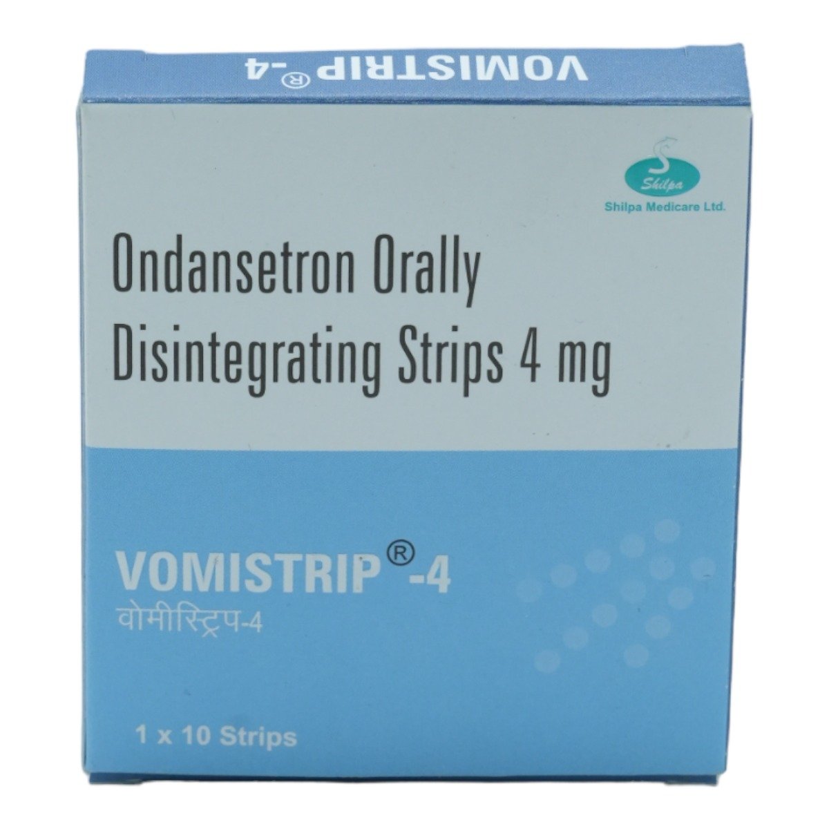Vomistrip-4 Orally Disintegrating Strip 10's, Pack of 10 DISINTEGRATING STRIPSS Vomistrip-4 Orally Disintegrating Strip 10's, Pack of 10 DISINTEGRATING STRIPSS