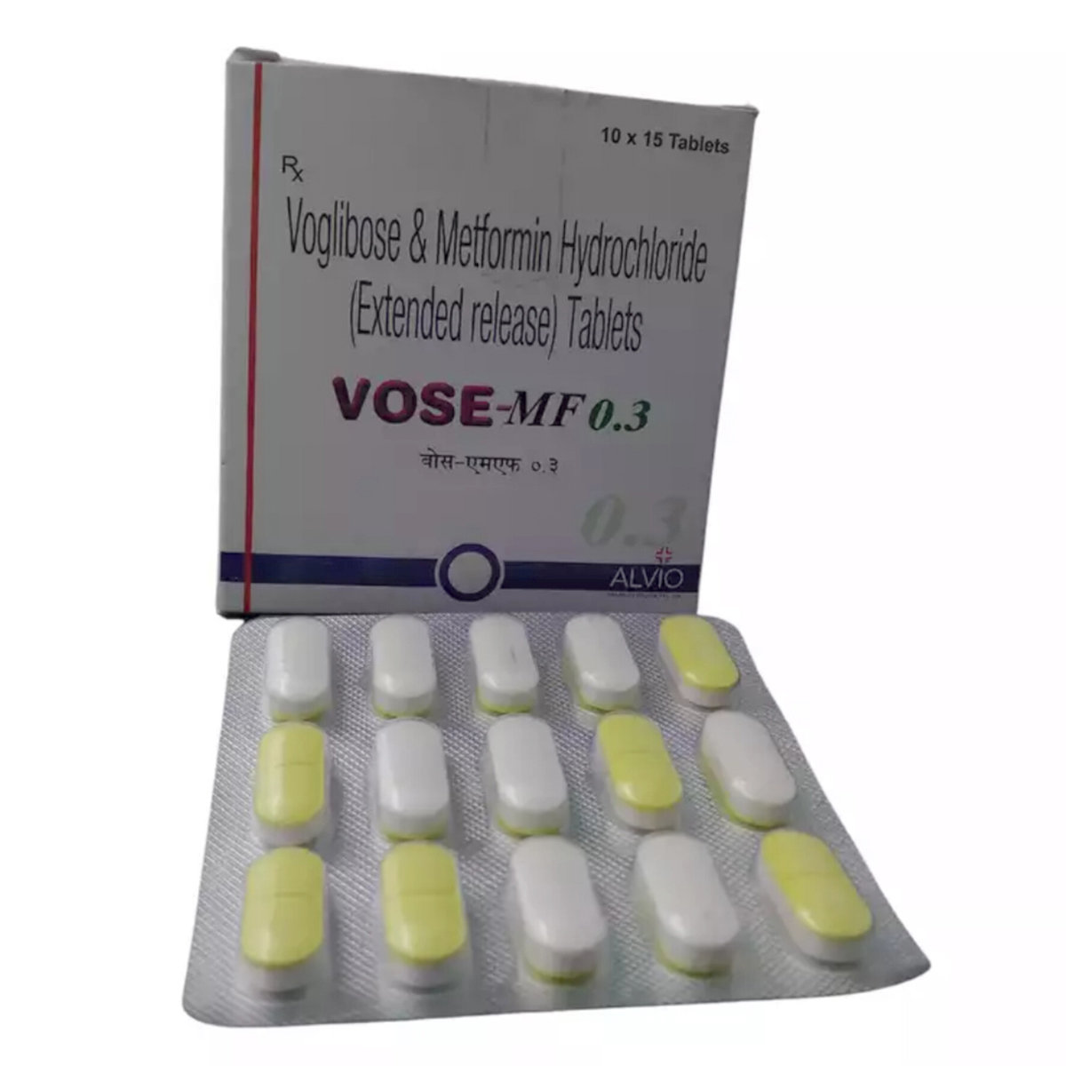 Vose-MF 0.3 Tablet 15's, Pack of 15 TABLETS Vose-MF 0.3 Tablet 15's, Pack of 15 TABLETS