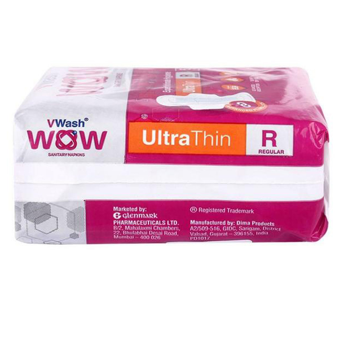 VWash Wow Ultra Thin Sanitary Napkins Regular, 5 Count, Pack of 1 VWash Wow Ultra Thin Sanitary Napkins Regular, 5 Count, Pack of 1