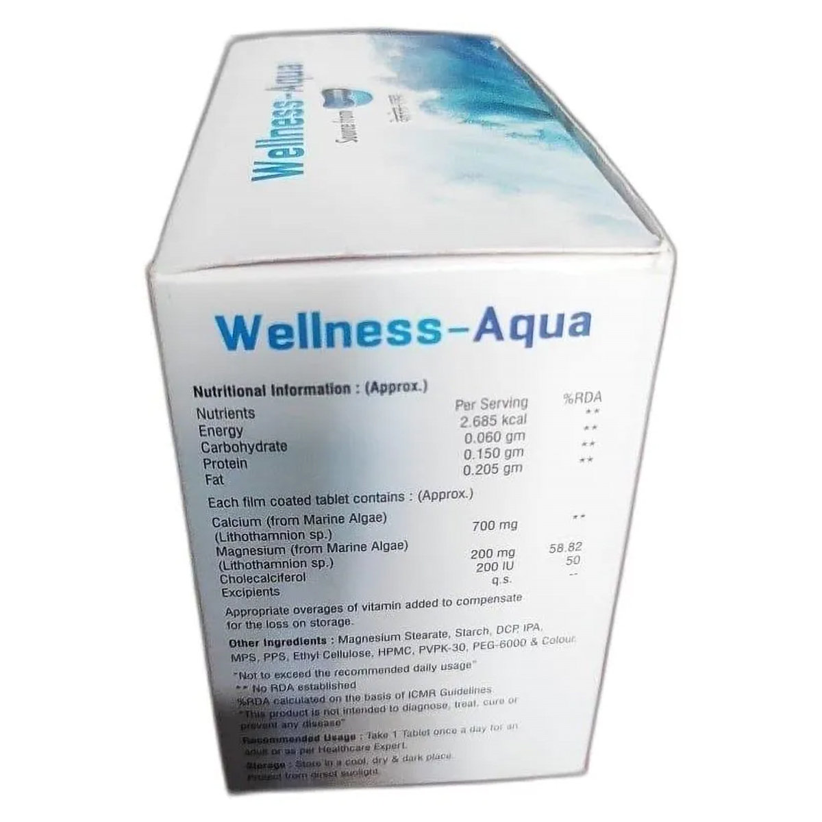 Wellness-Aqua Tablet 10's, Pack of 10 Wellness-Aqua Tablet 10's, Pack of 10
