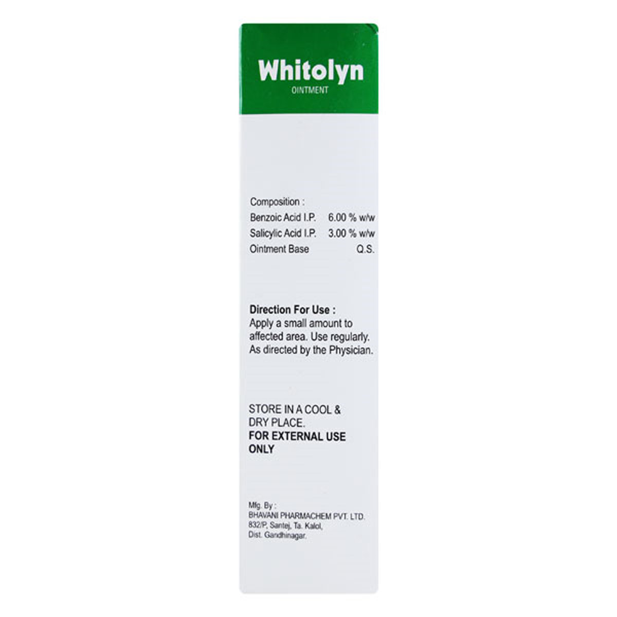 Whitolyn Ointment 50 gm, Pack of 1 Whitolyn Ointment 50 gm, Pack of 1