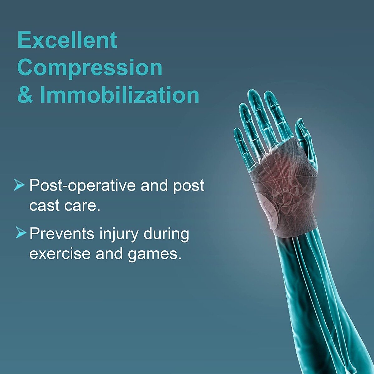 Tynor Wrist Brace with Thumb for Right/Left Wrists Universal, 1 Count, Pack of 1 Tynor Wrist Brace with Thumb for Right/Left Wrists Universal, 1 Count, Pack of 1