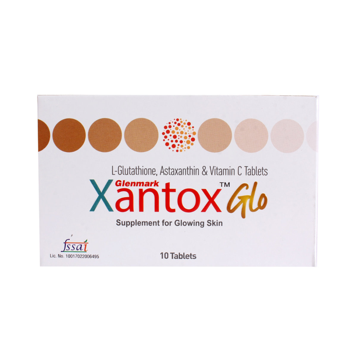 Xantox GLO Tablet 10's, Pack of 10 TABLETS Xantox GLO Tablet 10's, Pack of 10 TABLETS