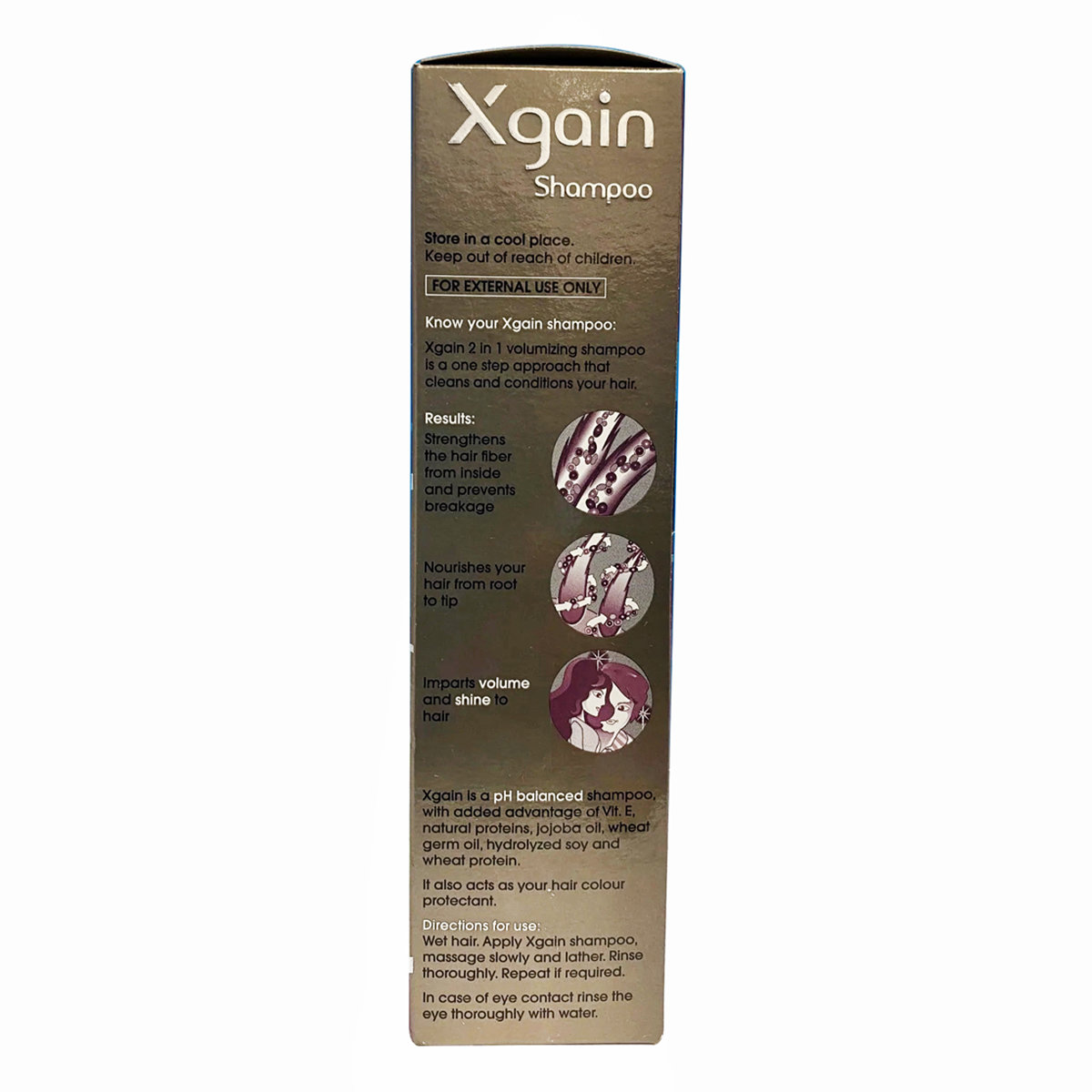 Xgain Shampoo, 200 ml, Pack of 1 Xgain Shampoo, 200 ml, Pack of 1