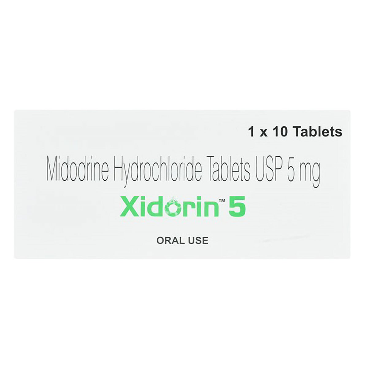 Xidorin 5 mg Tablet 10's, Pack of 10 TabletS Xidorin 5 mg Tablet 10's, Pack of 10 TabletS