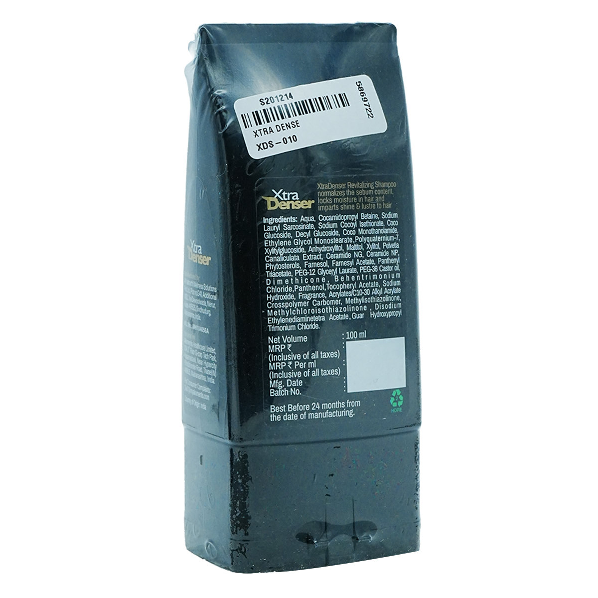 Xtra Denser Hair Revitalizing Shampoo 100 ml, Pack of 1 Xtra Denser Hair Revitalizing Shampoo 100 ml, Pack of 1