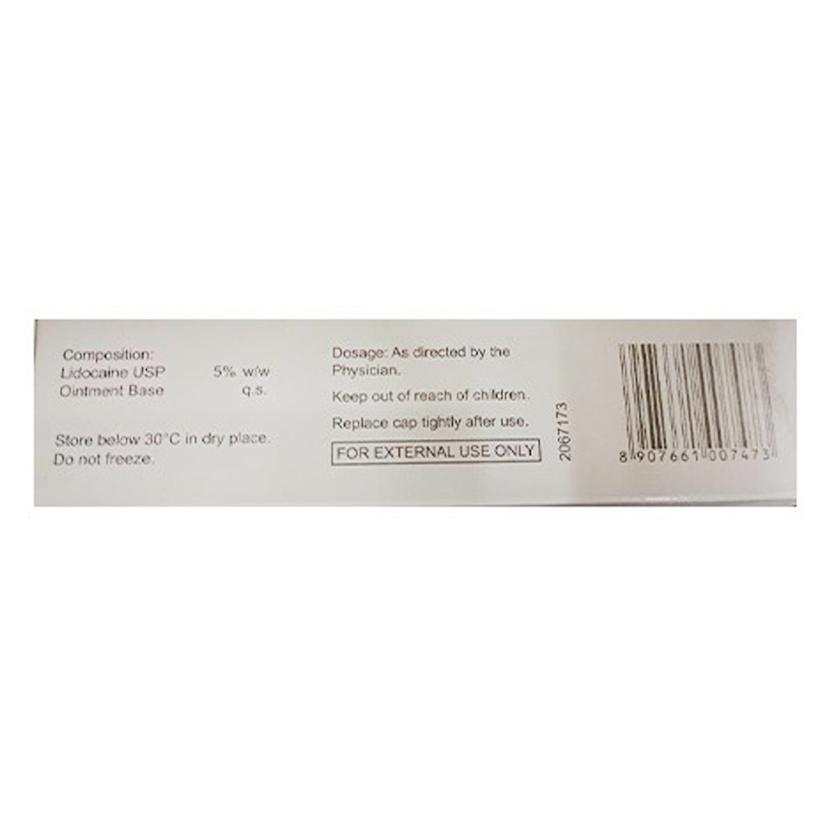 Xylocaine 5% Ointment 50 gm, Pack of 1 Ointment Xylocaine 5% Ointment 50 gm, Pack of 1 Ointment