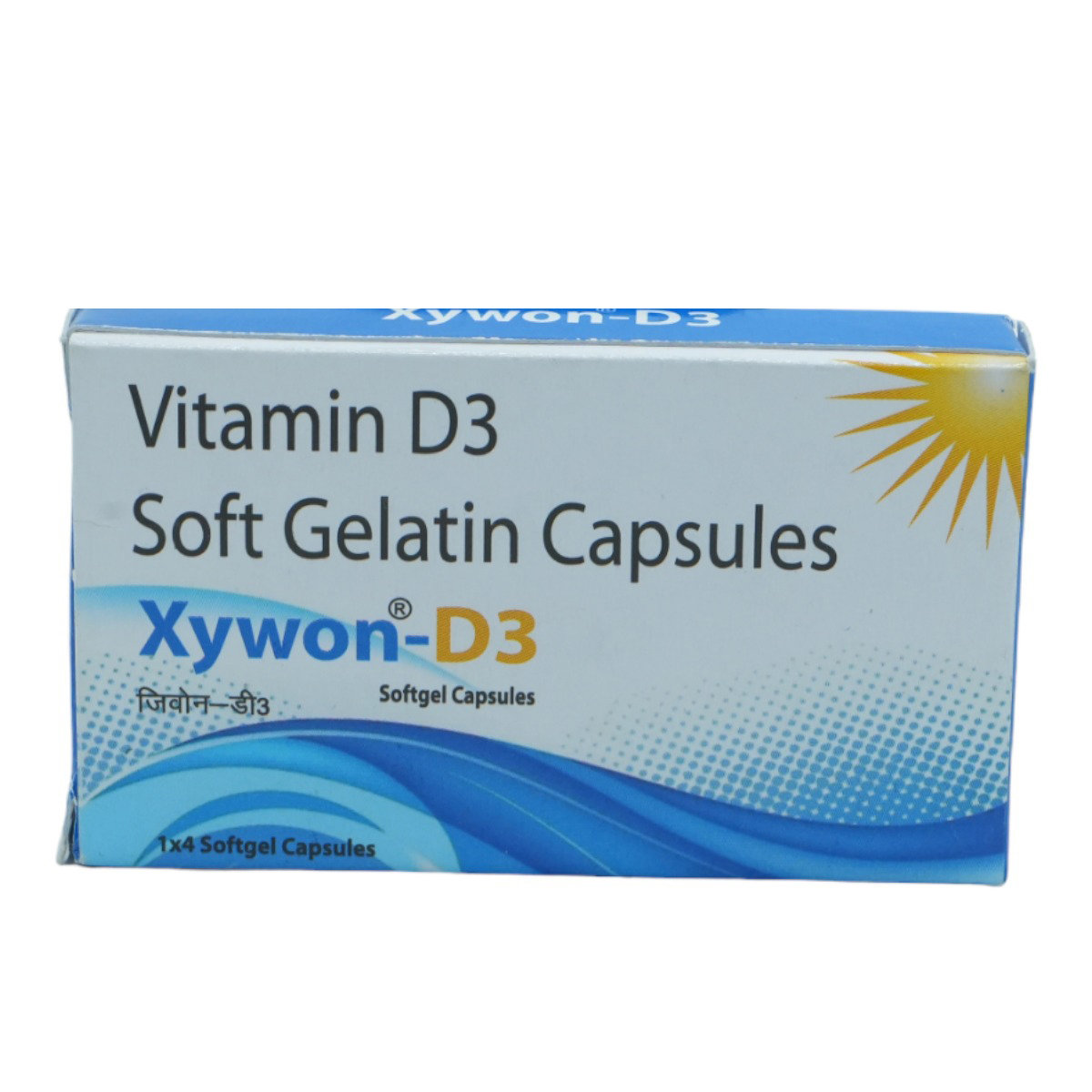 Xywon-D3 Softgel Capsule 4's, Pack of 4 SoftgelsS Xywon-D3 Softgel Capsule 4's, Pack of 4 SoftgelsS