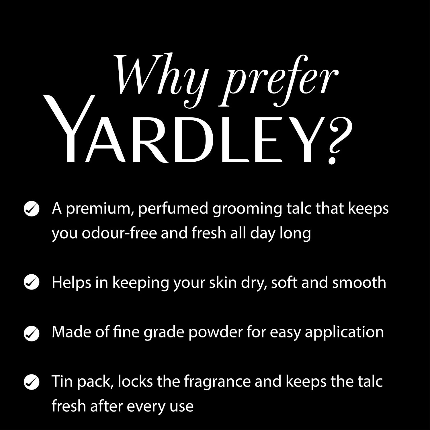 Yardley London Gold Deodorizing Talc Powder, 100 gm | Odour Free Freshness, Pack of 1 Yardley London Gold Deodorizing Talc Powder, 100 gm | Odour Free Freshness, Pack of 1