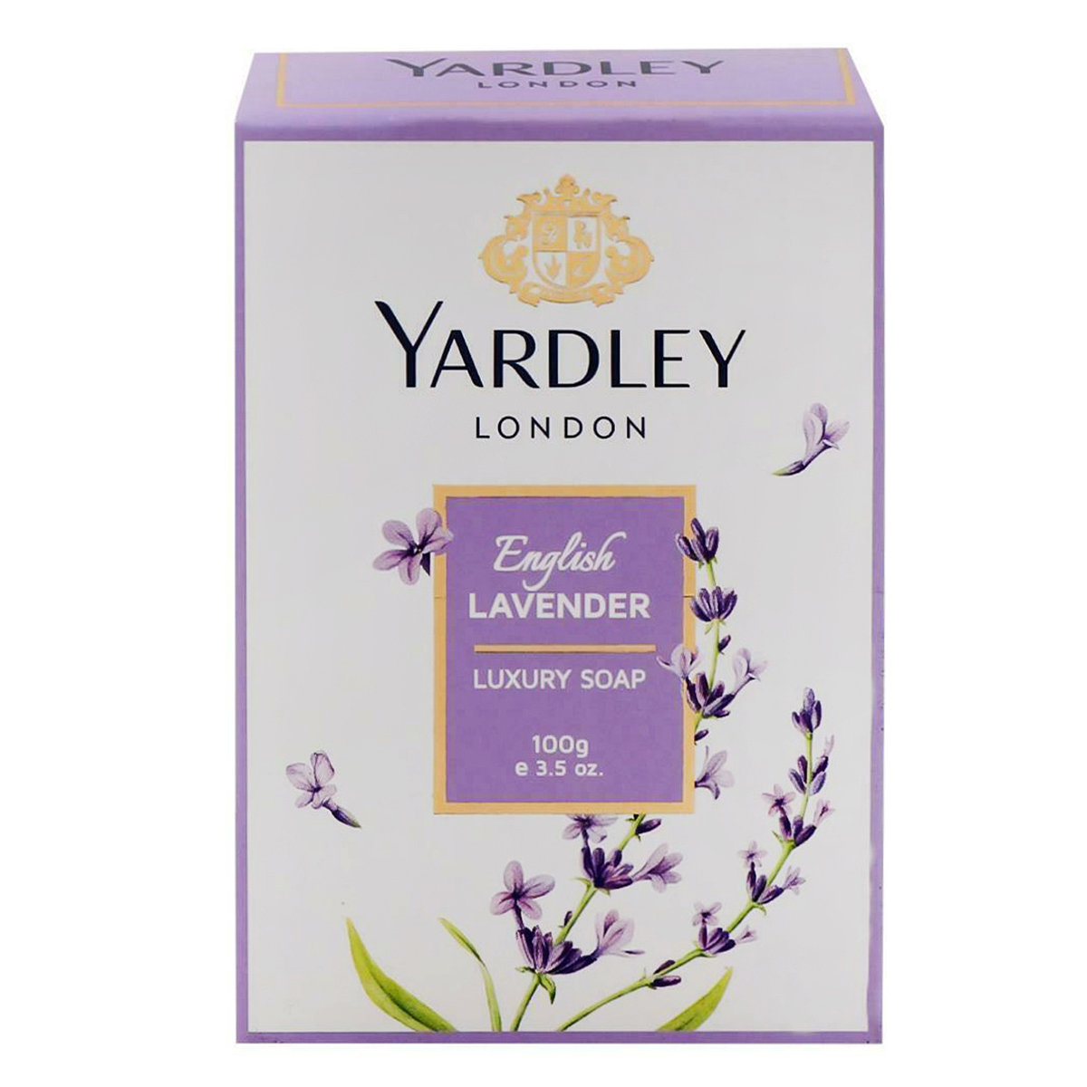 Yardley London English Lavender Luxury Soap, 100 gm | Cleanses Skin | With Scent Of English Lavender, Pack of 1 Yardley London English Lavender Luxury Soap, 100 gm | Cleanses Skin | With Scent Of English Lavender, Pack of 1