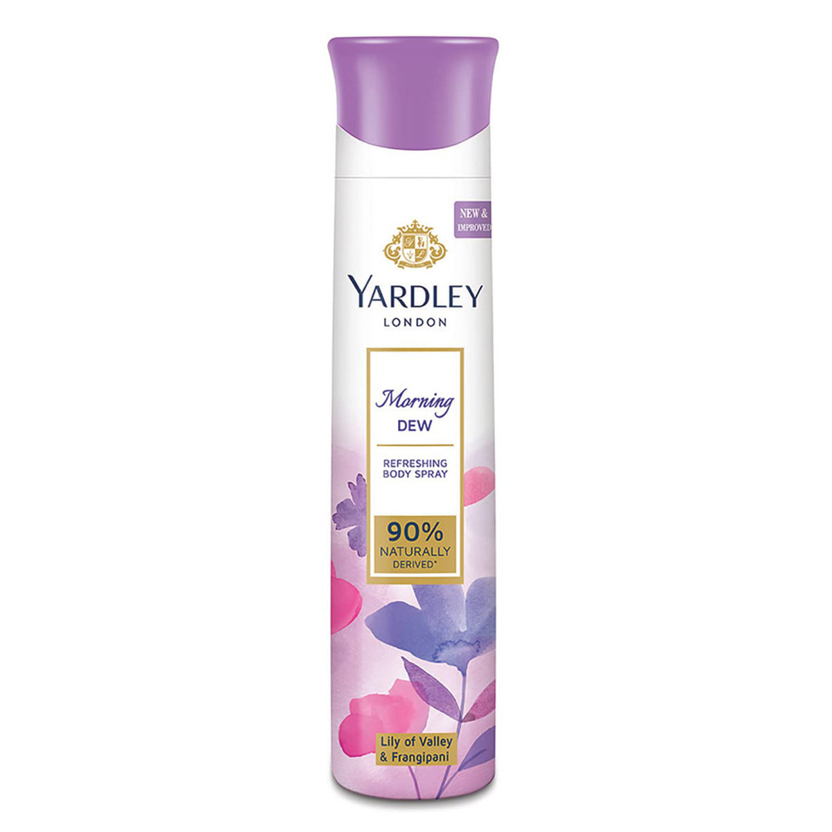 Yardley London Morning Dew Refreshing Deo Body Spray for Women, 150ml, Pack of 1 Yardley London Morning Dew Refreshing Deo Body Spray for Women, 150ml, Pack of 1