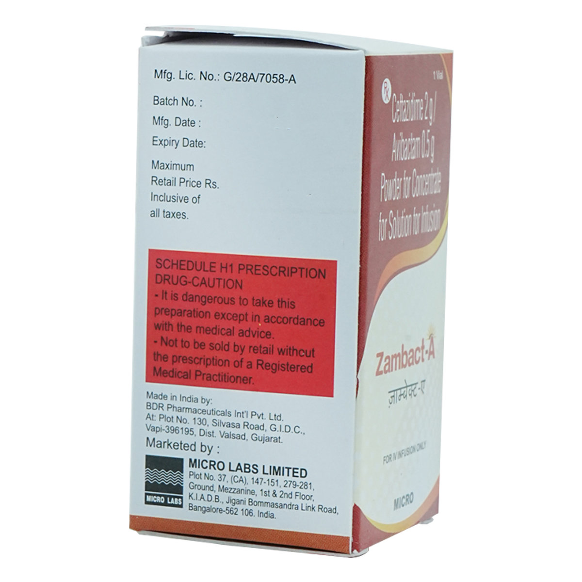 Zambact-A Injection 1's, Pack of 1 Injection Zambact-A Injection 1's, Pack of 1 Injection