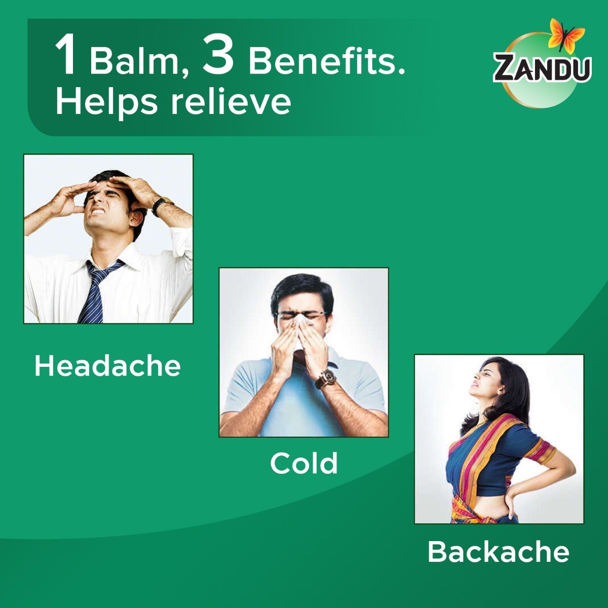 Zandu Balm, 25 ml, Pack of 1 Zandu Balm, 25 ml, Pack of 1