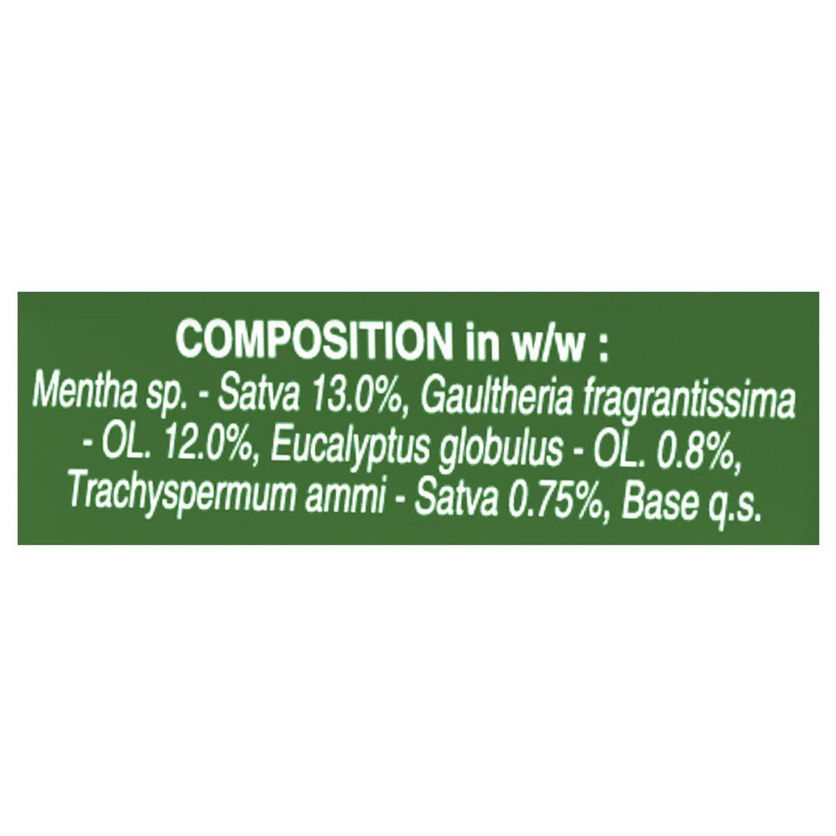 Zandu Balm, 5 gm, Pack of 1 Zandu Balm, 5 gm, Pack of 1