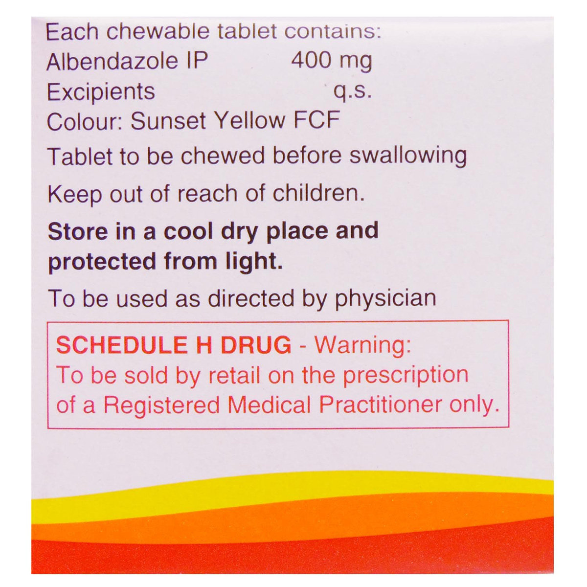 Zentel Tablet 1's, Pack of 1 TABLET Zentel Tablet 1's, Pack of 1 TABLET