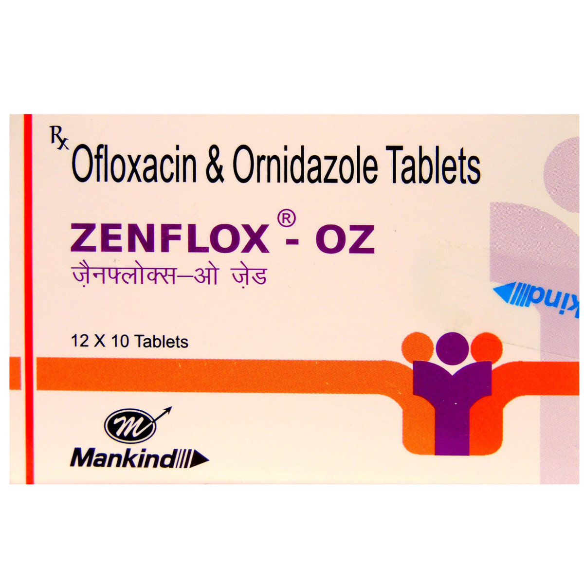 Zenflox-OZ 200 mg/500 mg Tablet 10's, Pack of 10 TABLETS Zenflox-OZ 200 mg/500 mg Tablet 10's, Pack of 10 TABLETS